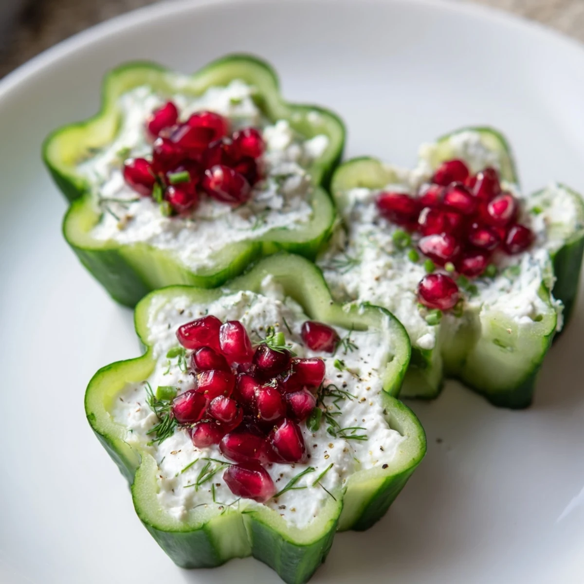 Winter Salat Gurken Schalen