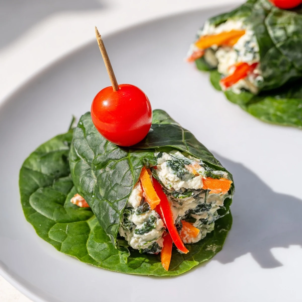 Holly Leaf Spinach Wraps