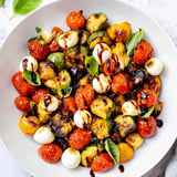 Roasted Veggie Caprese Salad