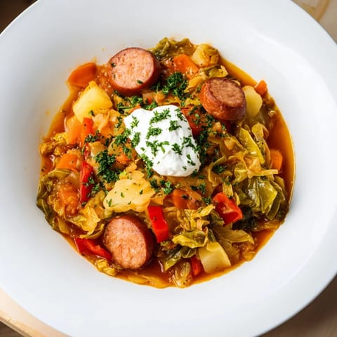 Würzige Wurst Kohl Eintopf #21