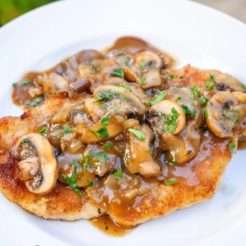 Hunters Schnitzel mit Pilzsoße #42