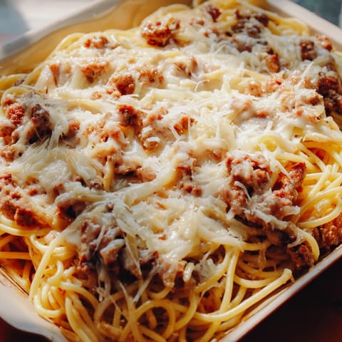 Tinis cremige gebackene Spaghetti #134