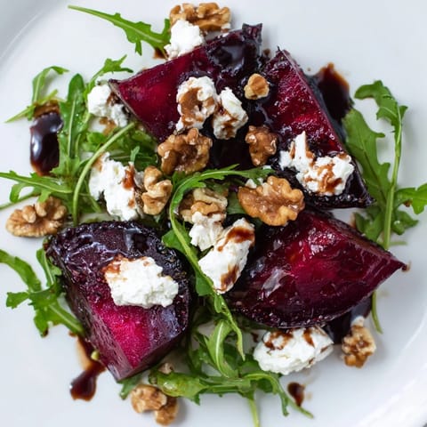 Roasted Beet Goat Cheese Salad