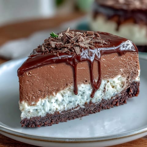 Leichter Schoko-Hüttenkäse-Kuchen