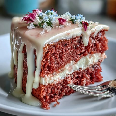 Brautparty Rosé Velvet Kuchen