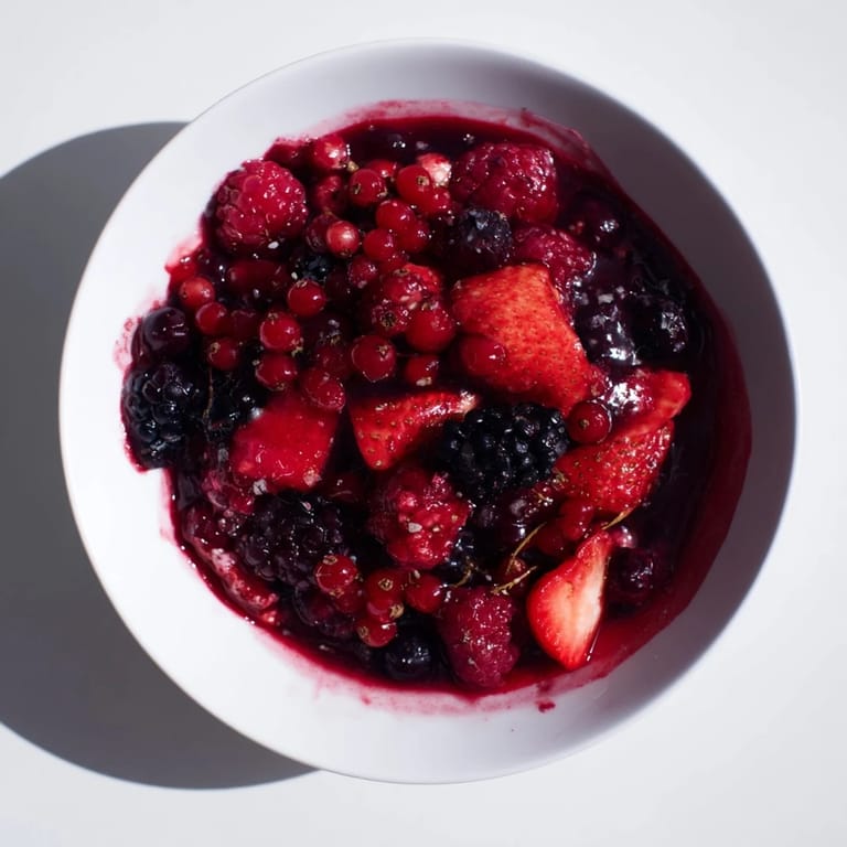 This delicious German Rote Grütze with a velvety vanilla sauce offers summer's best berry flavors.